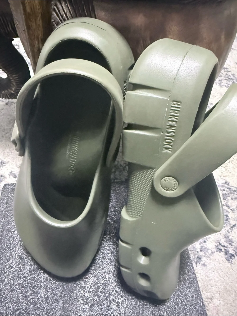 Birkenstock Kids EVA Clog Sandal in Sage